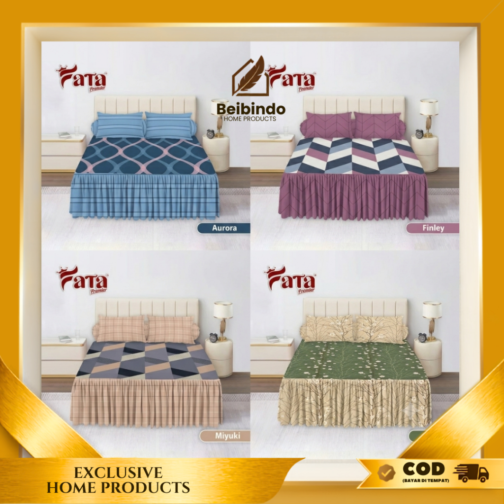 FATA - Sprei Rumbai / Seprai Rumbai FATA Ukuran QUEEN 160x200