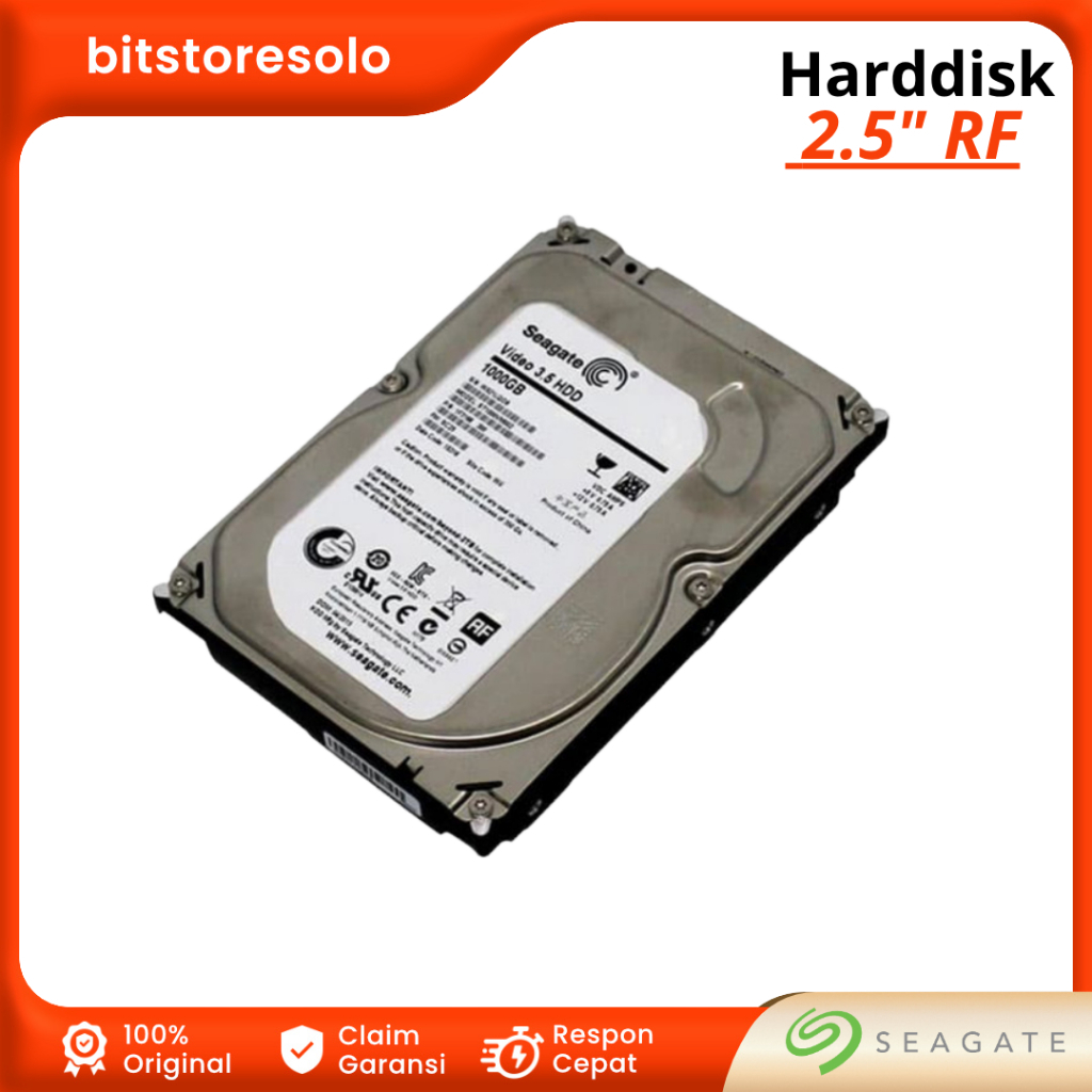 Hardisk PC HDD Internal PC Seagate 1 TB HDD 2.5" RF