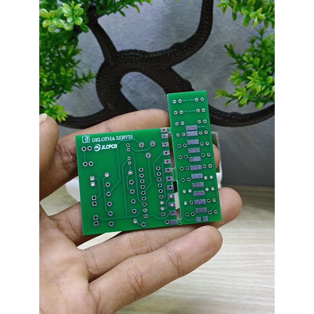PCB LED VU audio amplifier input mono