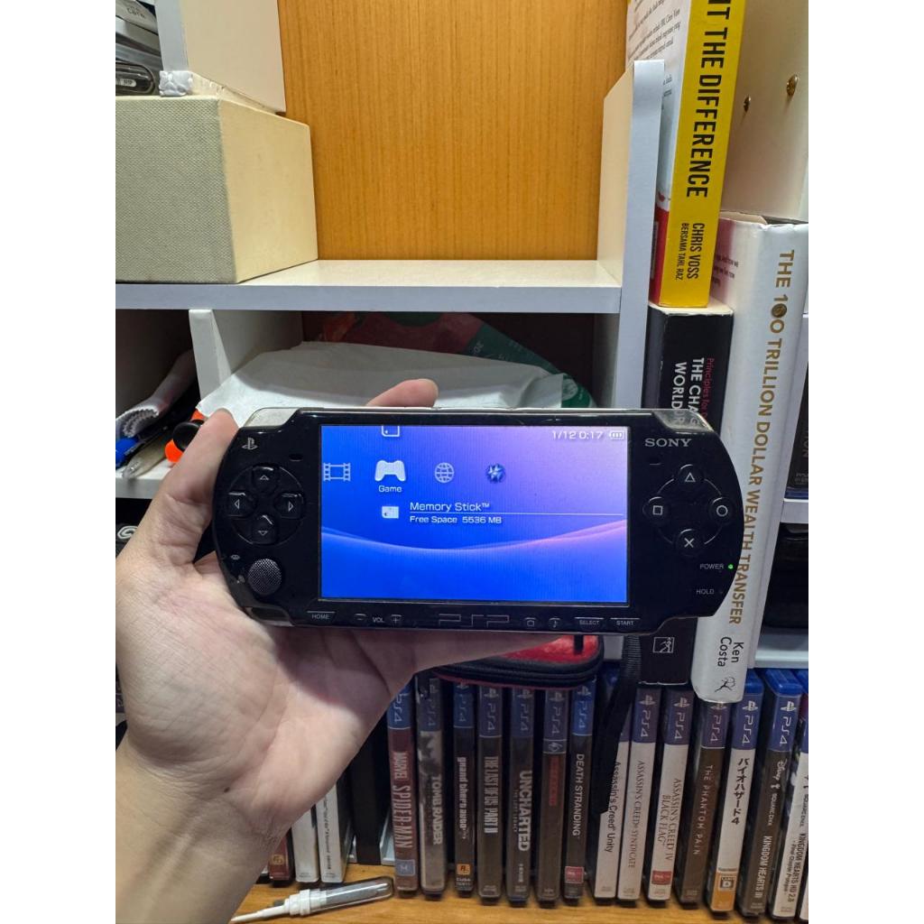 PSP Slim Piano Black Second Full Games 32GB - Playstation Portable Seri 2000 [3]