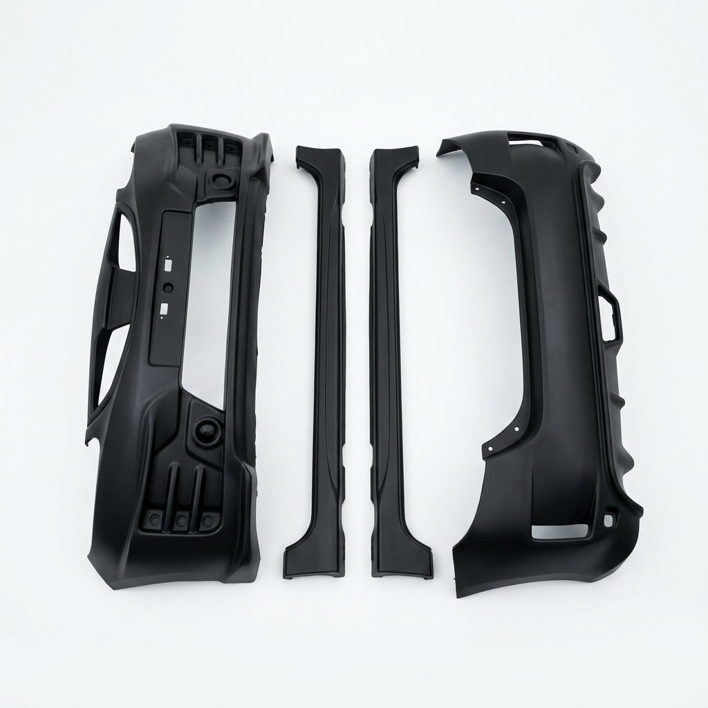 TEERBARU BODYKIT JAZZ GD3 2004-2008 KOMPLIT FOGLAMP DAN LED
