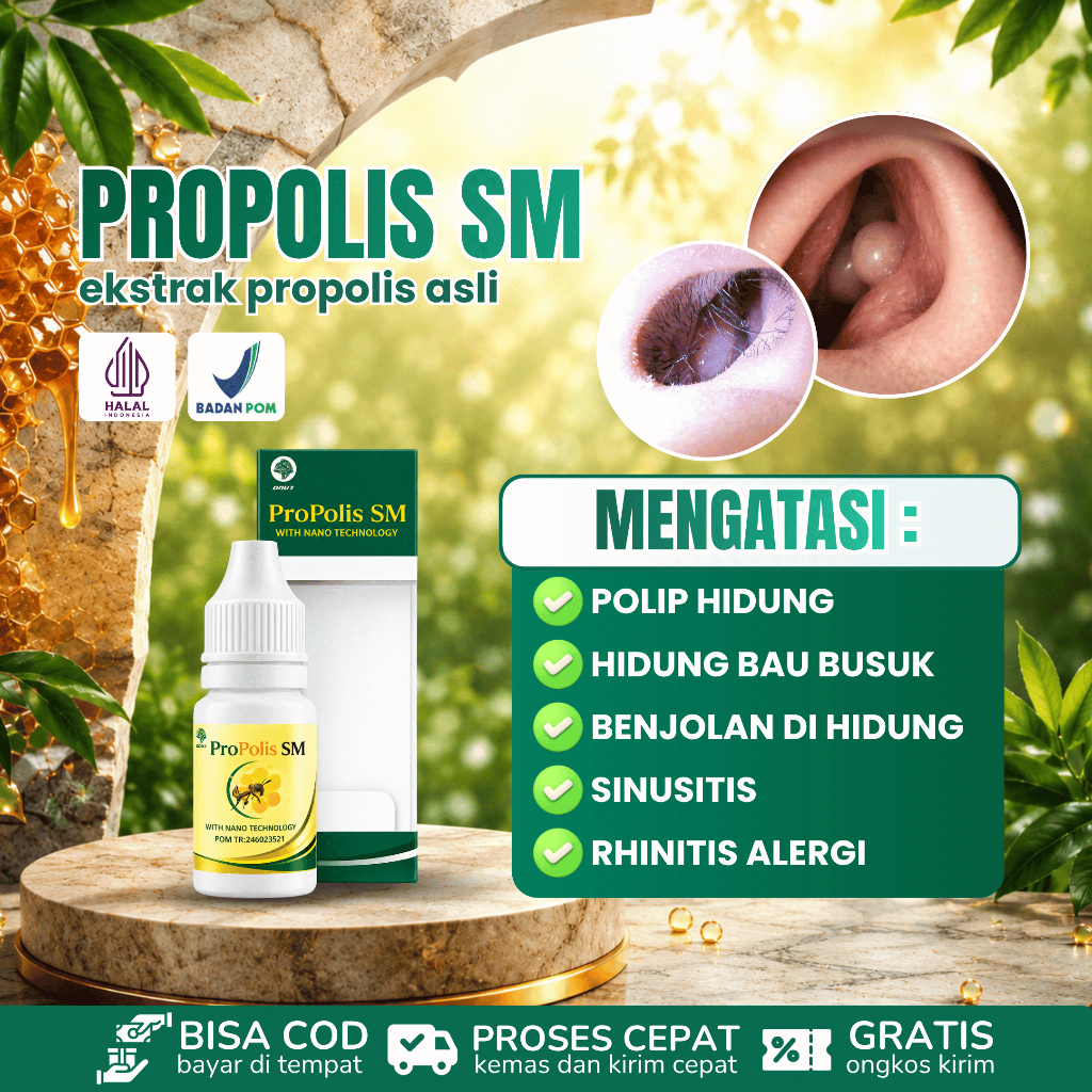 Obat Oles Polip hidung, Obat Hidung Polip, Obat Penghilang Benjolan di dalam Hidung, Obat Hidung Bau
