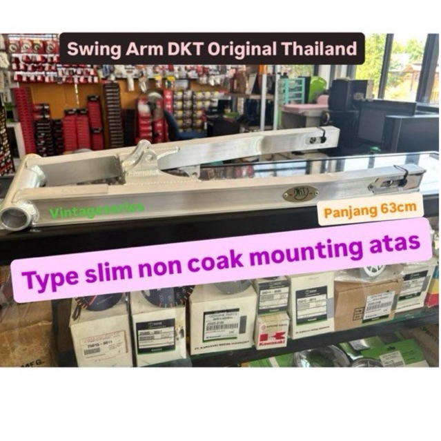 SWING ARM DKT THAILAND MOUNTING ATAS (SLIM NON COAK) ARM NINJA SERPICO / SSR MOUNTING ATAS 63 CM SLI