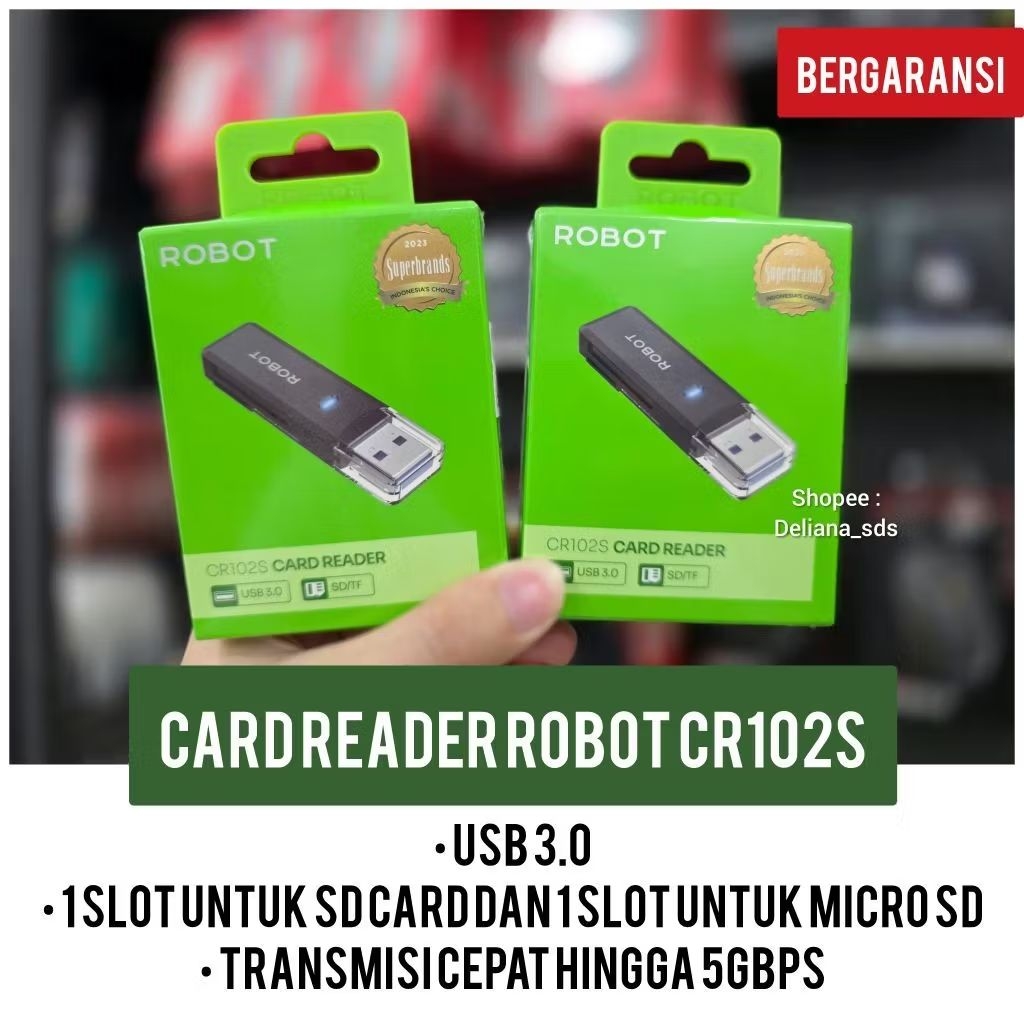 Card Reader Robot CR102S Garansi Resmi 1 Tahun Card Reader Robot CR102S