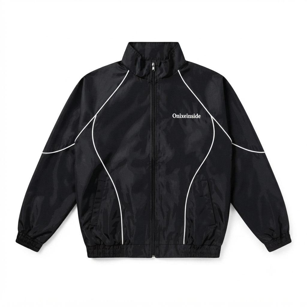 MILLENICK Jaket Trektop, Trekswitt, Bahan Parasut Pria WanitaPremium Distro