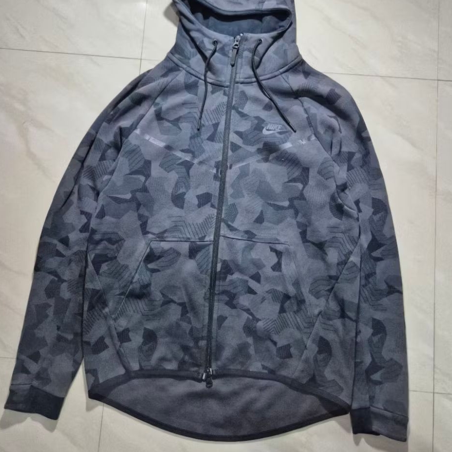 Jacket Nike Tech Camo Army Full Tag