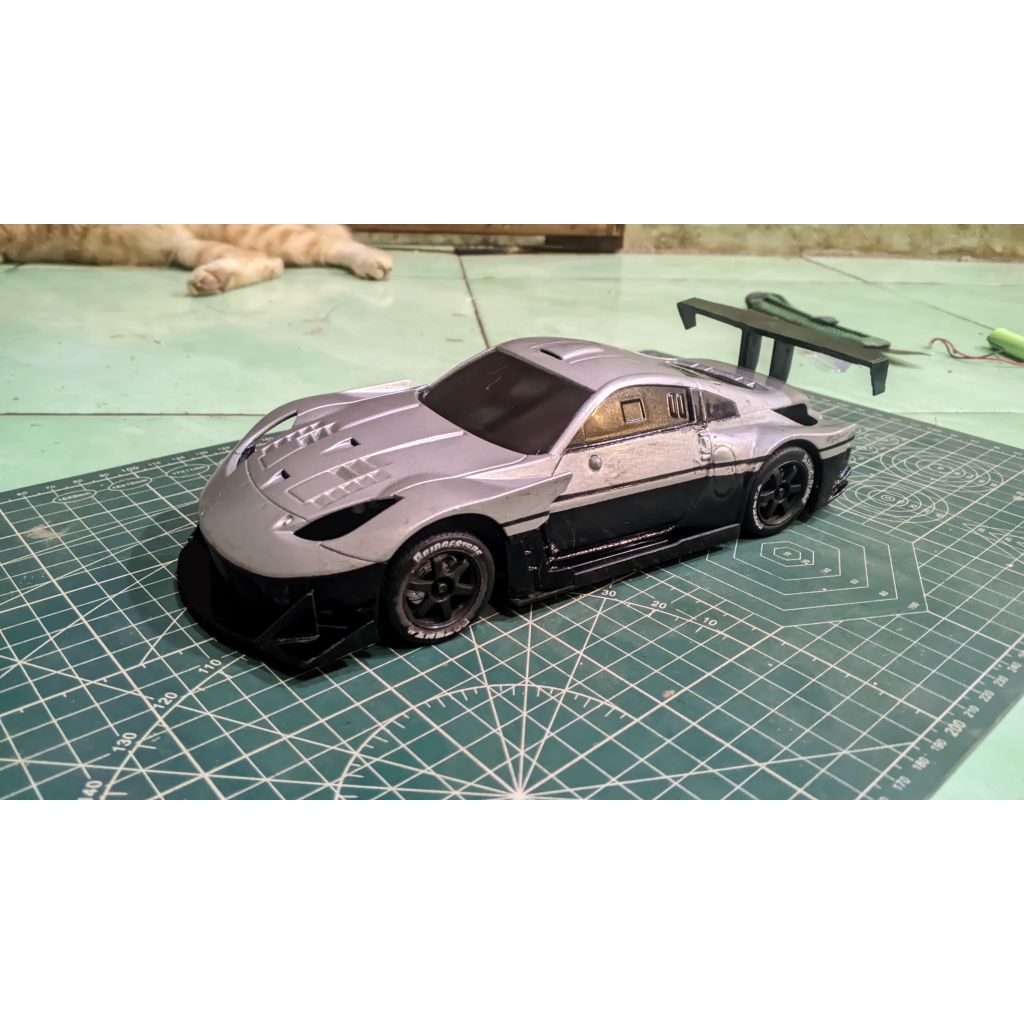 Bahan Mobil rc semi propo/ full propo scale 1:16 , elektrik wpl d42 rusak, remot d42,