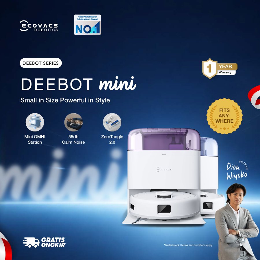 Ecovacs DEEBOT MINI Robot Vacuum Cleaner
