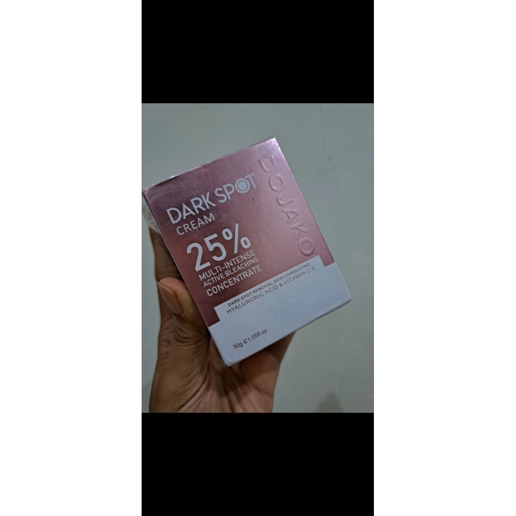 preloved dojako cream menghilangkan flek hitam di wajah