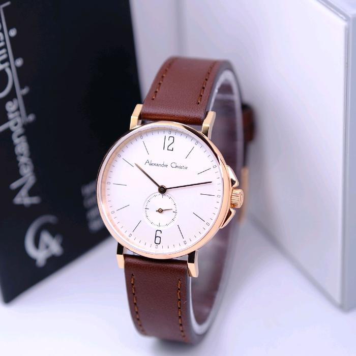 Jam Tangan Alexandre Christie Wanita AC 8458 AC8458  Original Garansi Resmi Alexander Christie 8458