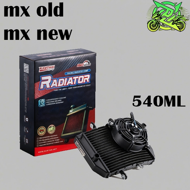 KAMTHAI racing Radiator  Hitam  Jupiter mx old mx new Radiator big besar jumbo 1 kipas