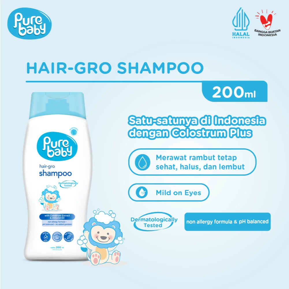PURE BABY HAIR GRO SHAMPOO 200 ML