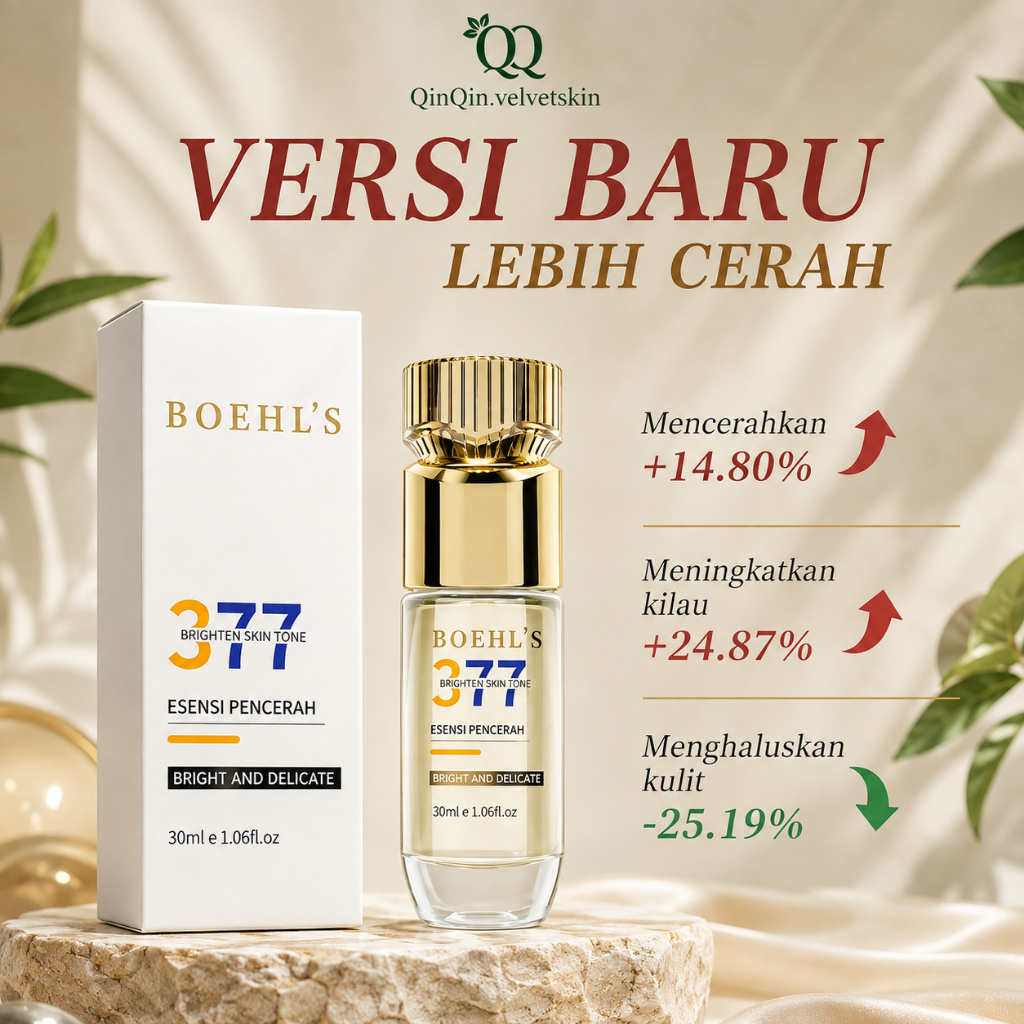 BOEHL'S-377 Serum pemutihan + memutihkan kulit + mengurangi gelap + mengoptimalkan kulit + memutihka