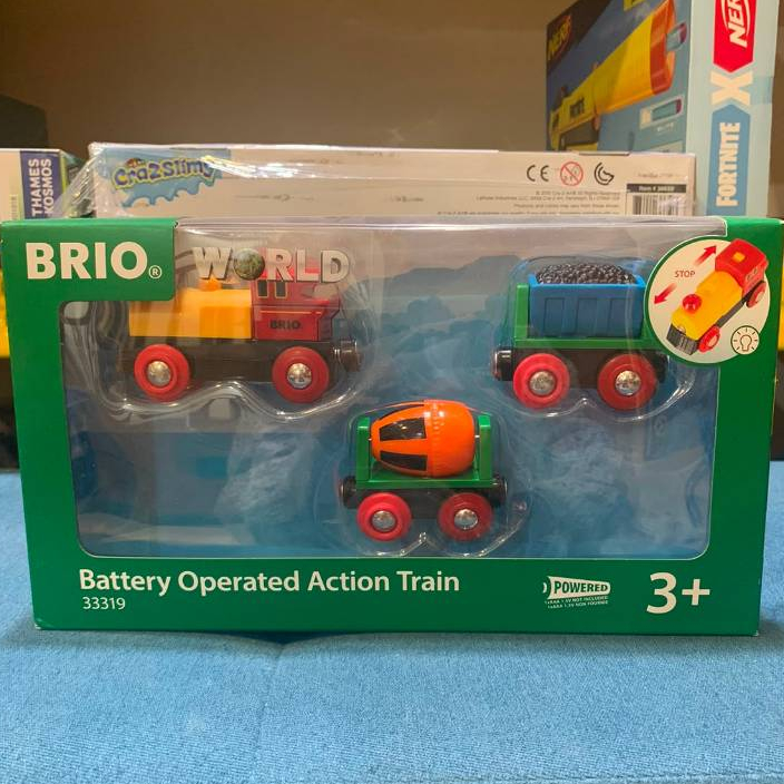Brio Battery Operated Action Train 33319 - READY STOCK