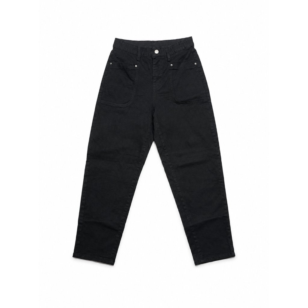 BLACK DENIM PANTS – CLEAN & VERSATILE