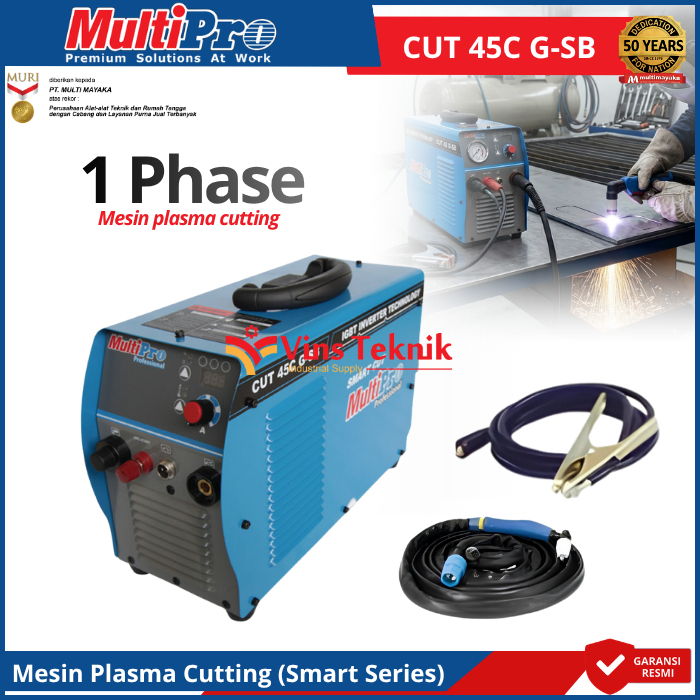 MULTIPRO CUT45C G-SB Cutting Inverter Mesin Plasma CUT 45C (Smart Series)