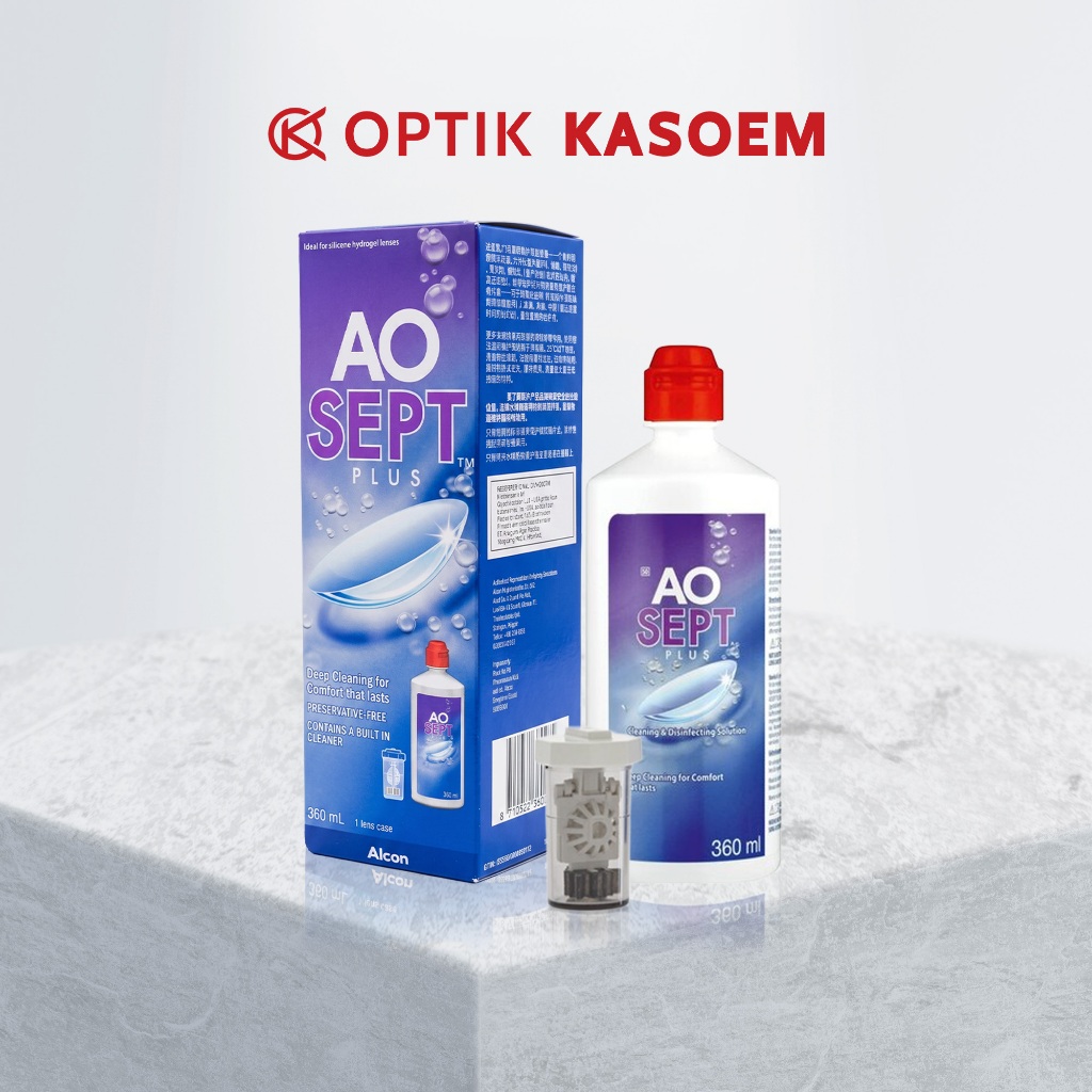 Aosept Plus Solution 360 ml | Cairan Perendam Softlens