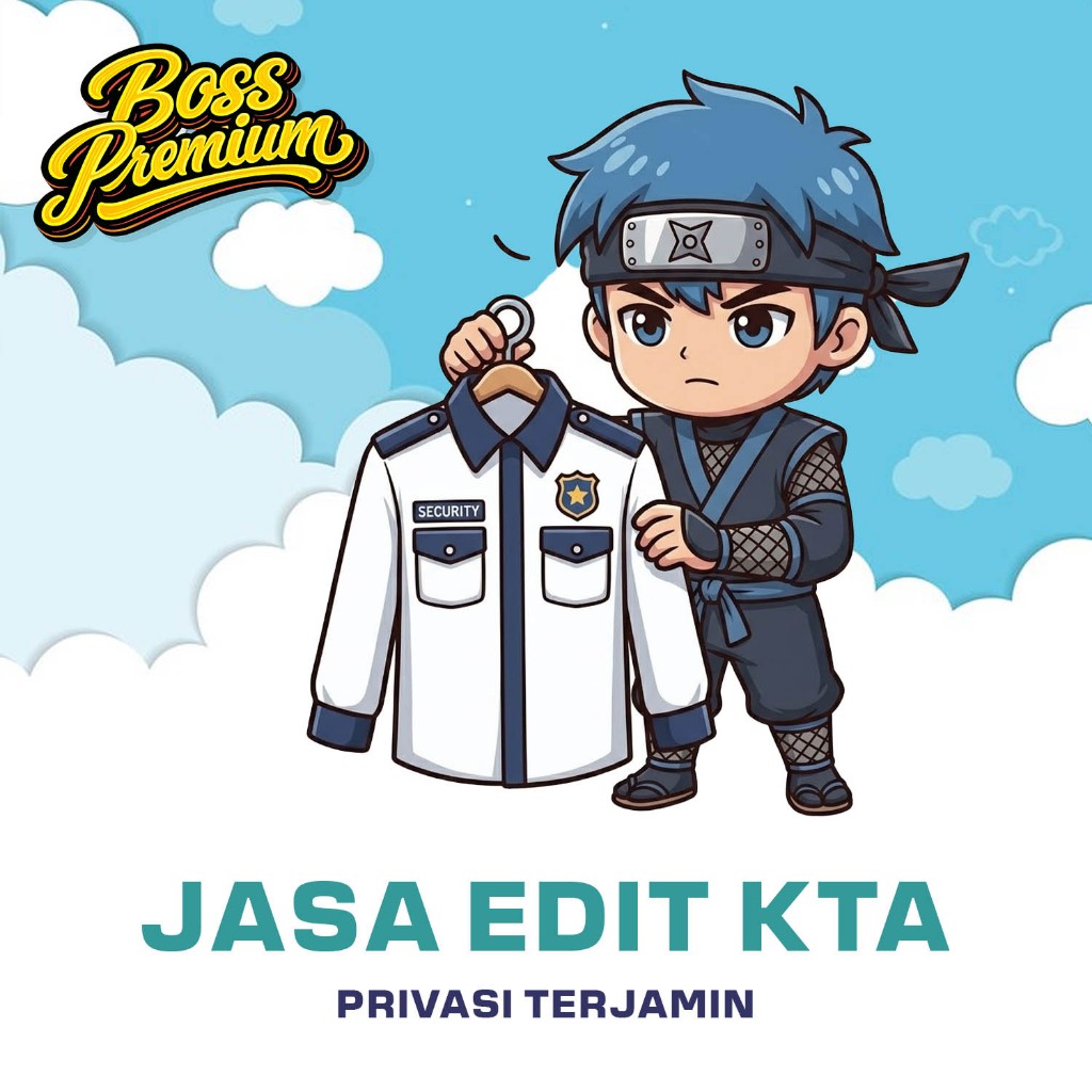 Editing KTA Satpam, Security, Kartu K3, ID Pengenal