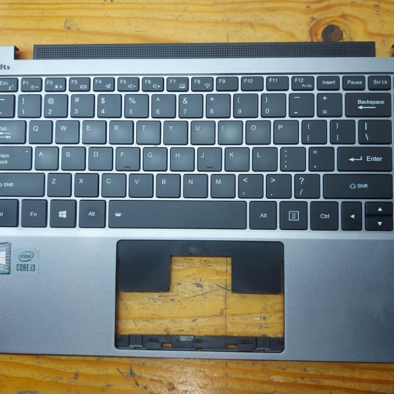 Palmrest Keyboard Infinix Inbook X1 Second Original Silver Keyboard Oke