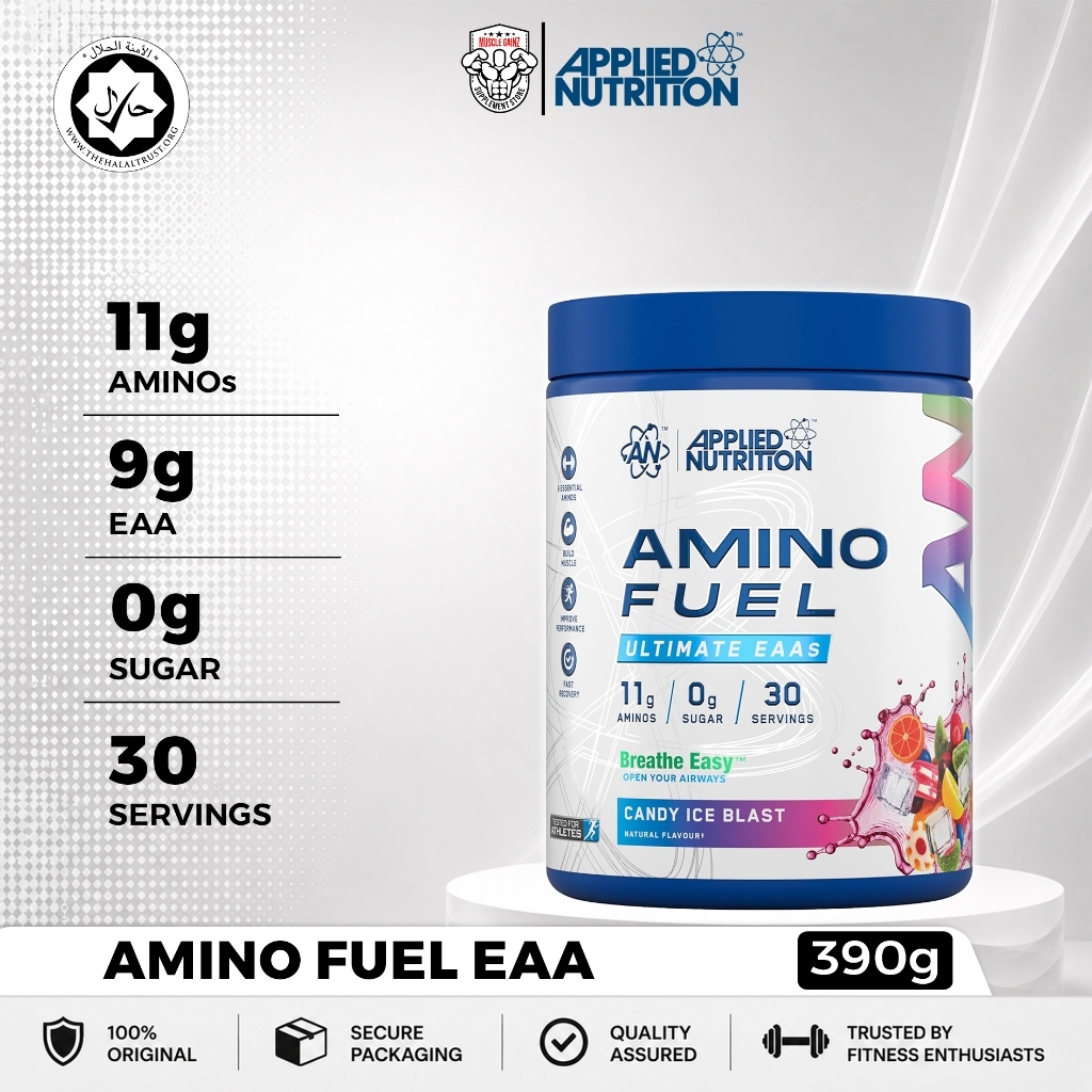 Applied Nutrition Amino Fuel EAA 390 Gram Ultimate Amino + Easy Breath