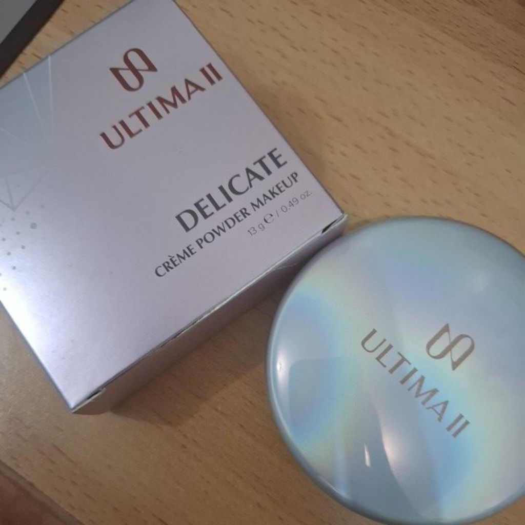 Ultima II delicate creme powder make up bukan refill bedak basah padat