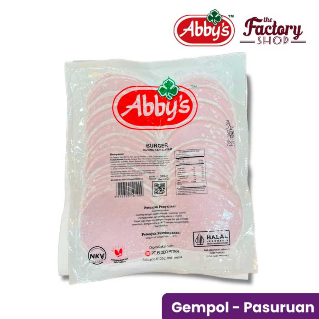 ABBYS BURGER SAPI 20 BIJI (9915300101)