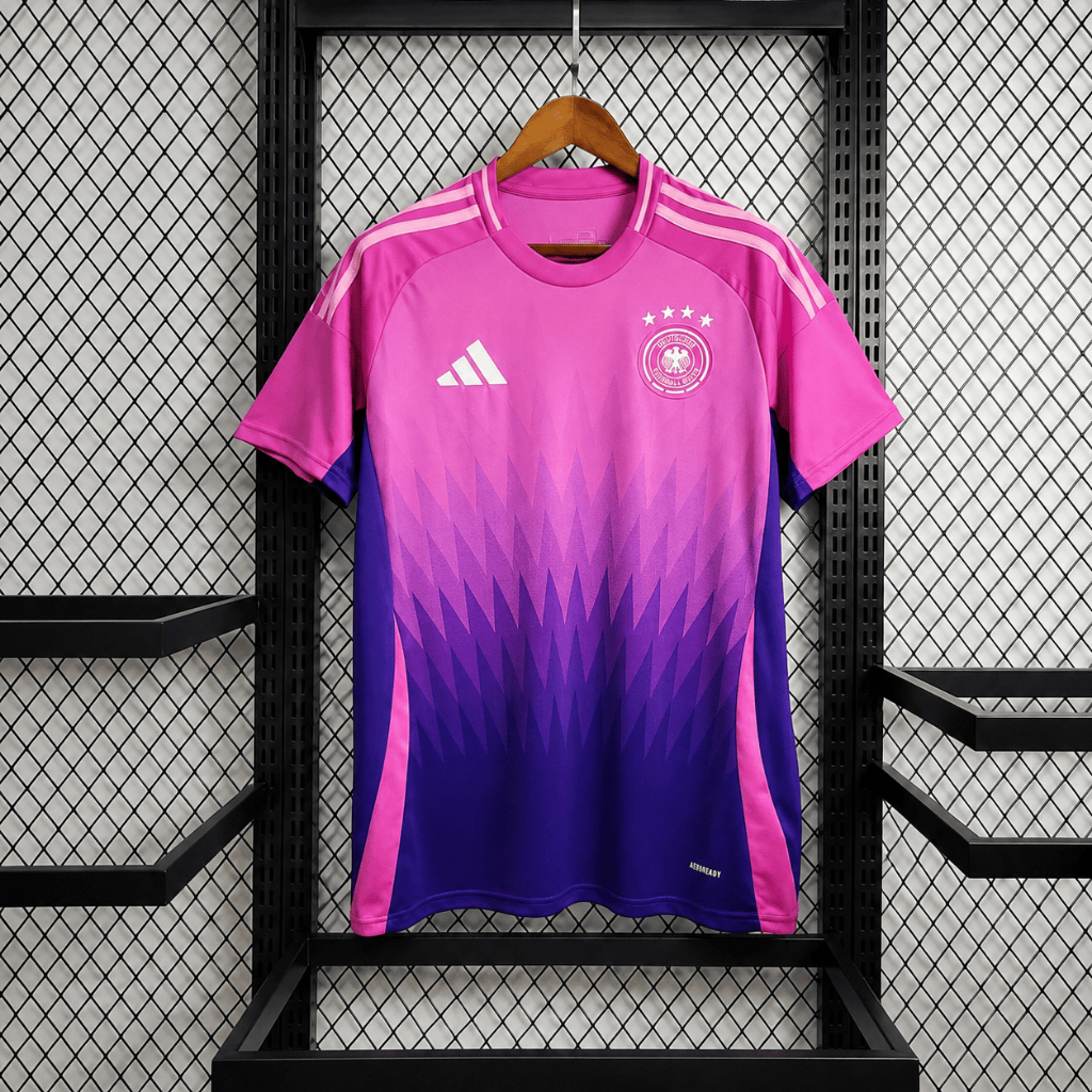 Jersey Timnas Jerman Away Euro 2024 Pink Ungu - Grade Ori Import