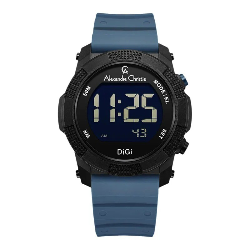 JAM TANGAN PRIA ALEXANDRE CHRISTIE RUBBER AC9367 AC 9367 MH