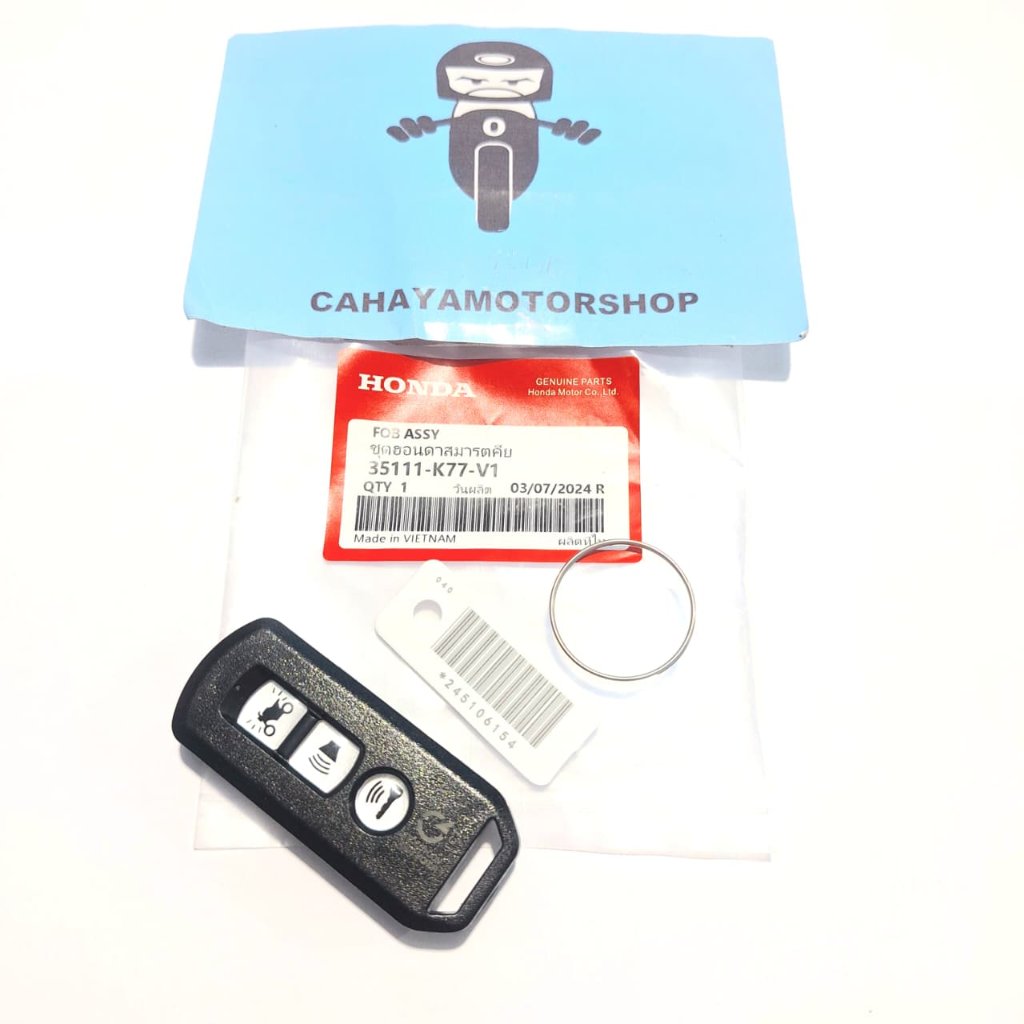 REMOTE KEYLESS REMOT KEYLESS KUNCI REMOT 35111-K77-V1 HONDA PCX 150 ADV 150 ORI