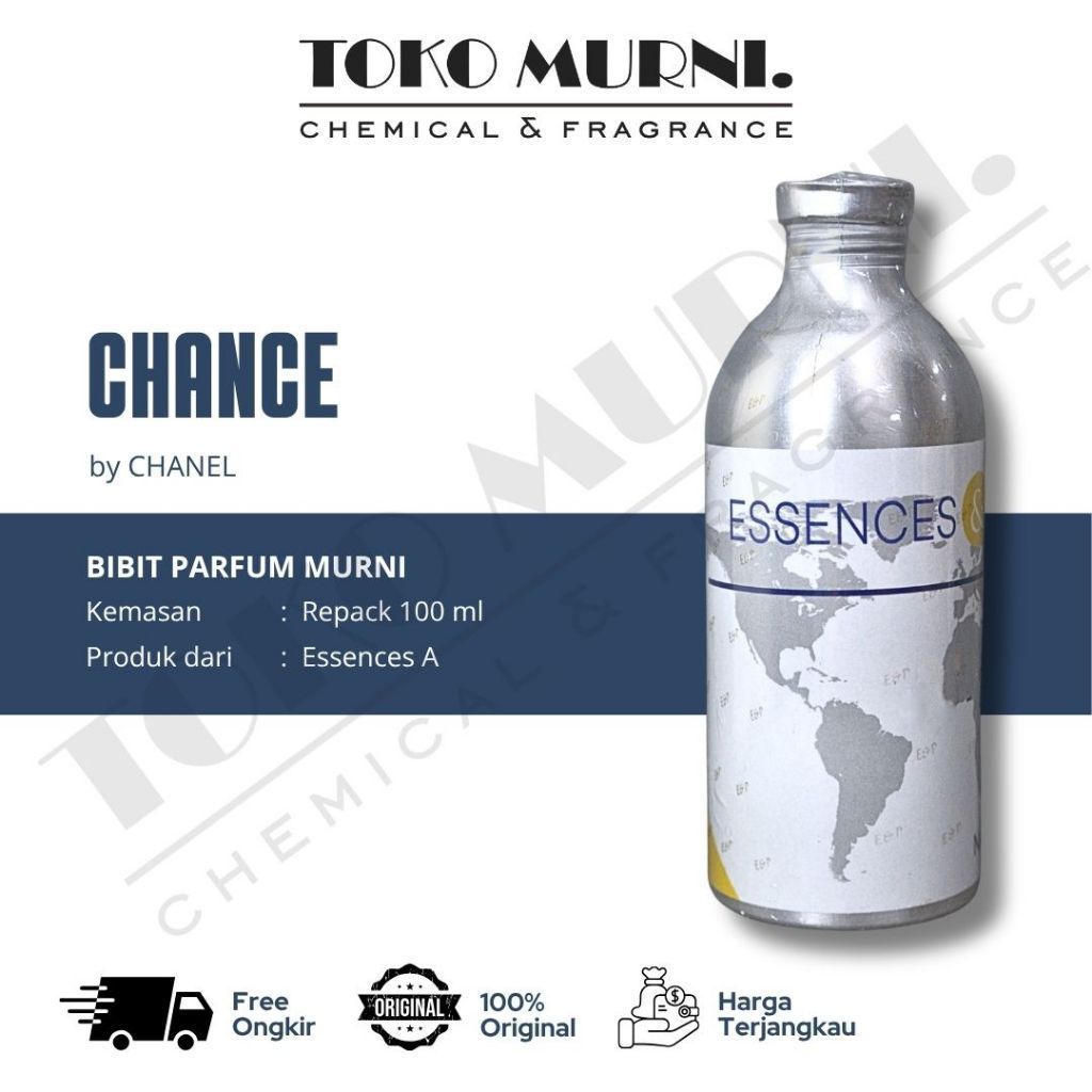 Bibit Parfum Channel Chance (Repack 100 ml)
