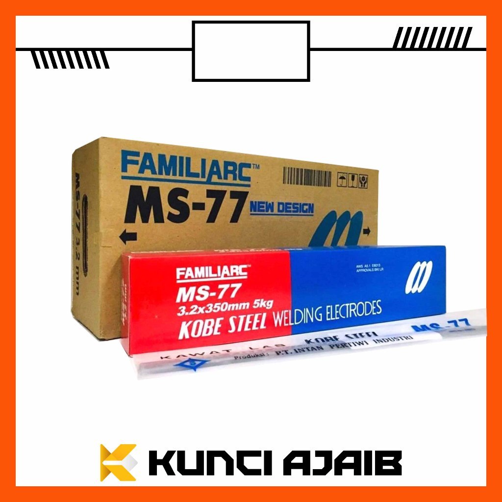 KOBE MS-77 Kawat Las Besi 2.6 dan 3.2 dan 4 mm - Welding Electrodes