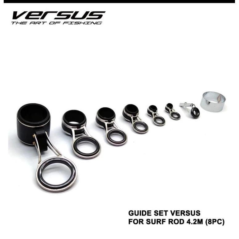 Ring Guide Joran Surf Cincin Set merk Versus 360 390 420