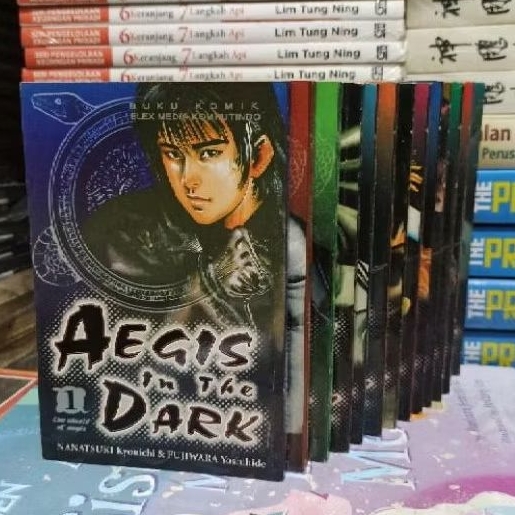 KOMIK ORIGINAL Aegis In The Dark Paket Volume 1-14 NANATSUKI KOMIK BEKAS