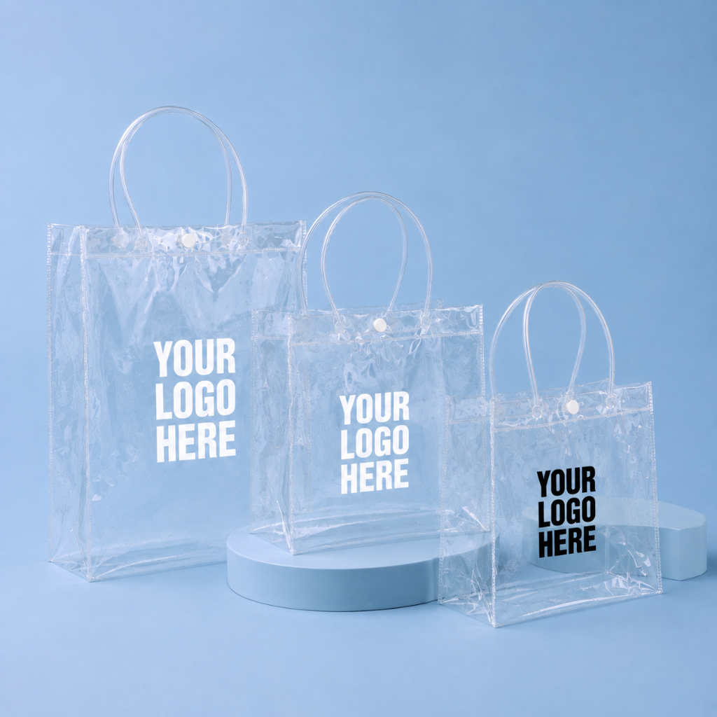 Tas Mika Custom Gambar Atau Logo Tas Hampers Tas Plastik Kresek Mika Tebal Custom Tas Mika Hajatan A