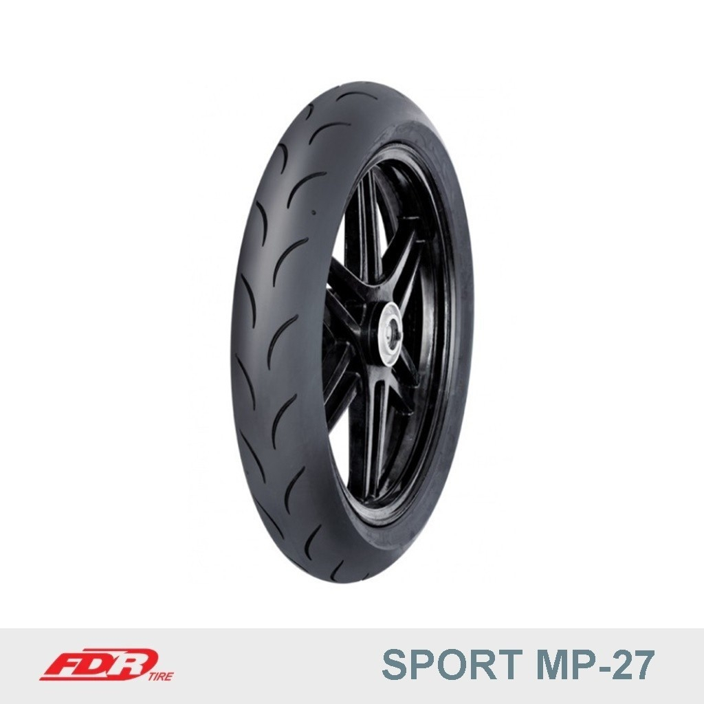 {Soft Compound} FDR SPORT MP27 100/80-14 Tubeless - Ban Motor FDR MP27 100/80 Ring 14 Tubeless