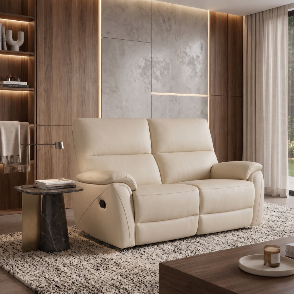 BARN Manual Recliner 2 Seater Sofa/ Sofa Recliner/ Sofa Loveseat/ Sofa 2 Dudukan/ Sofa Minimalist/ S