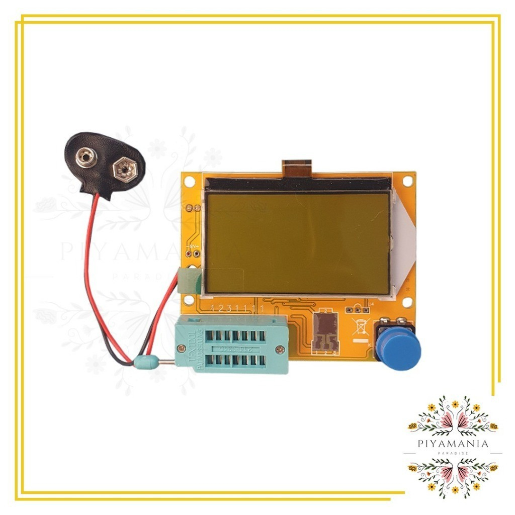 PIYAMANIA LCR T4 Electronic Component Tester LCD Diode SCR ESR Multi-Meter lcr-t4