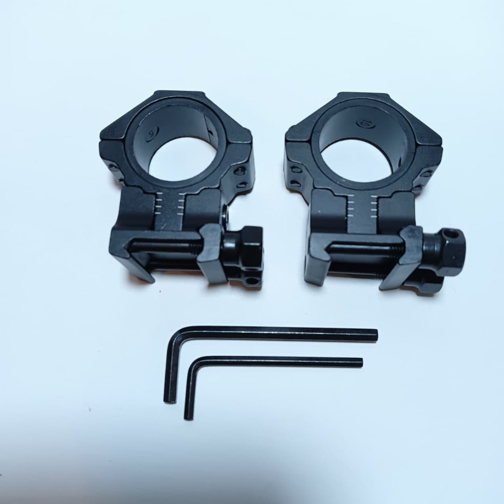 Mounting teleskop 2 baut tube 25 dan 30 mounting teleskop adjustable rail 22 naik turun