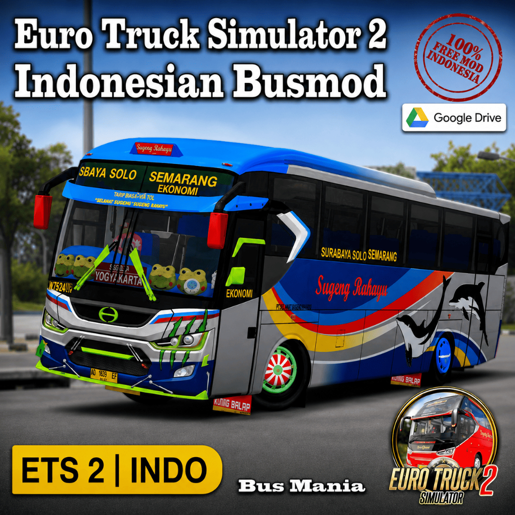 ETS2 Mod Indonesia Euro Truck Simulator 2 Full Mod Indonesia