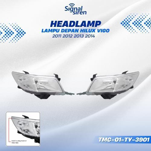 HEADLAMP MOBIL HILUX HEAD LAMP LAMPU DEPAN HILUX VIGO 2011 2012 2013 2014