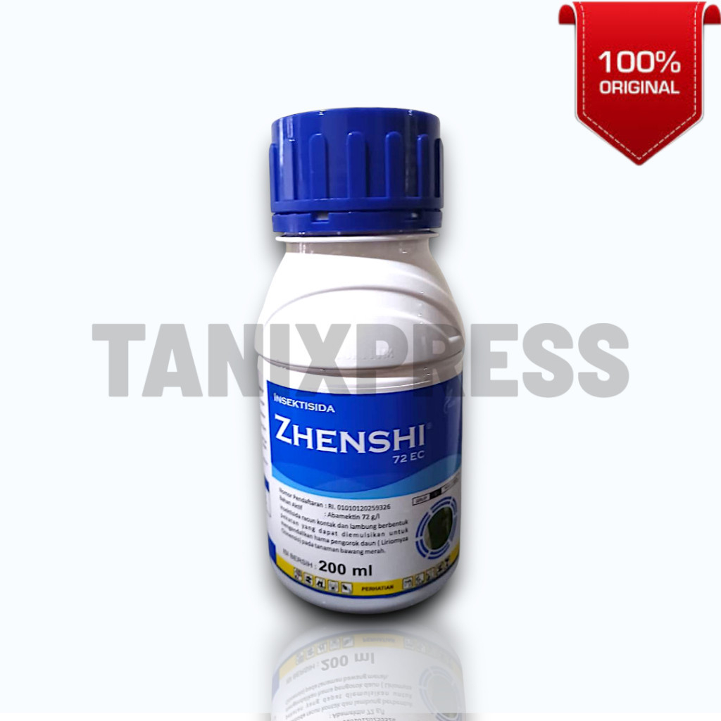 (BONUS KAOS) Insektisida ZHENSHI 72 EC Abamektin 72g/l 200 ml