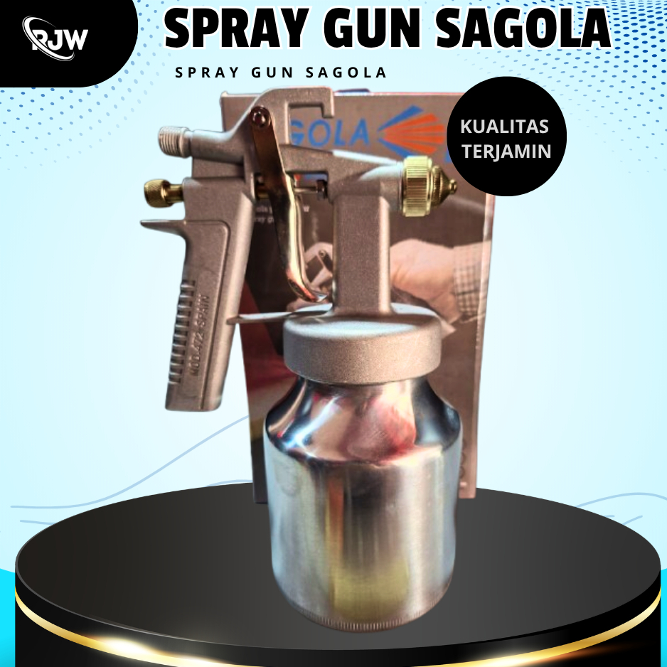 SPRAY GUN TABUNG BAWAH-SAGOLA