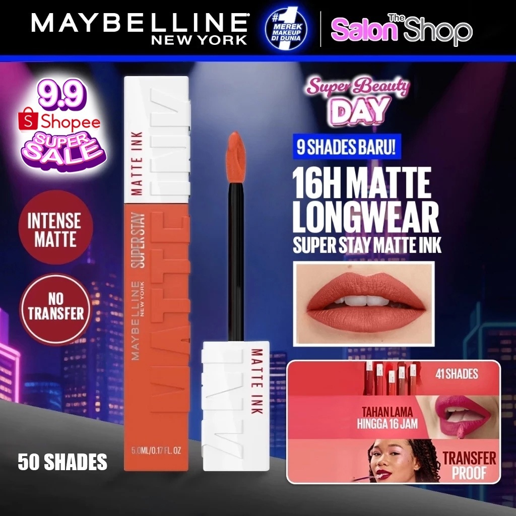 Maybelline Superstay Matte Ink City Edition Lip cream| gdkd01