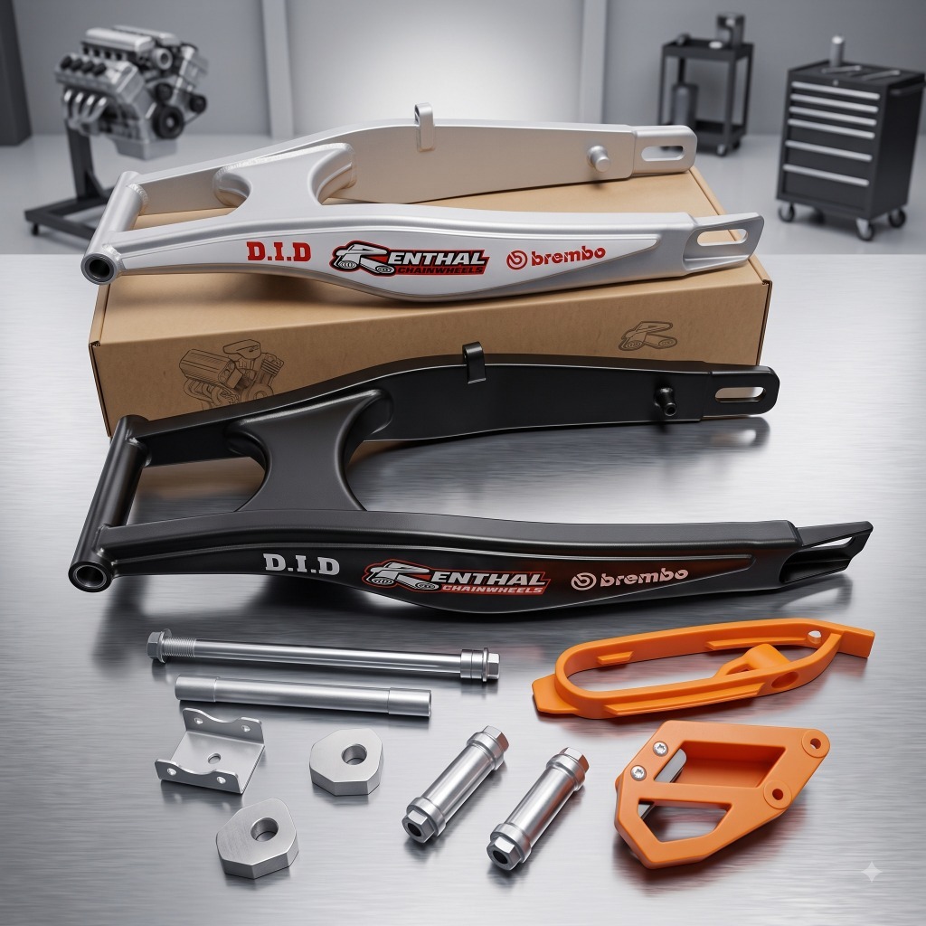 SWING ARM MODEL KTM 250 PNP KLX, CAPIT SASIS PANJANG 66 CM | LENGAN AYUN DTRACKER BF S/L NEW