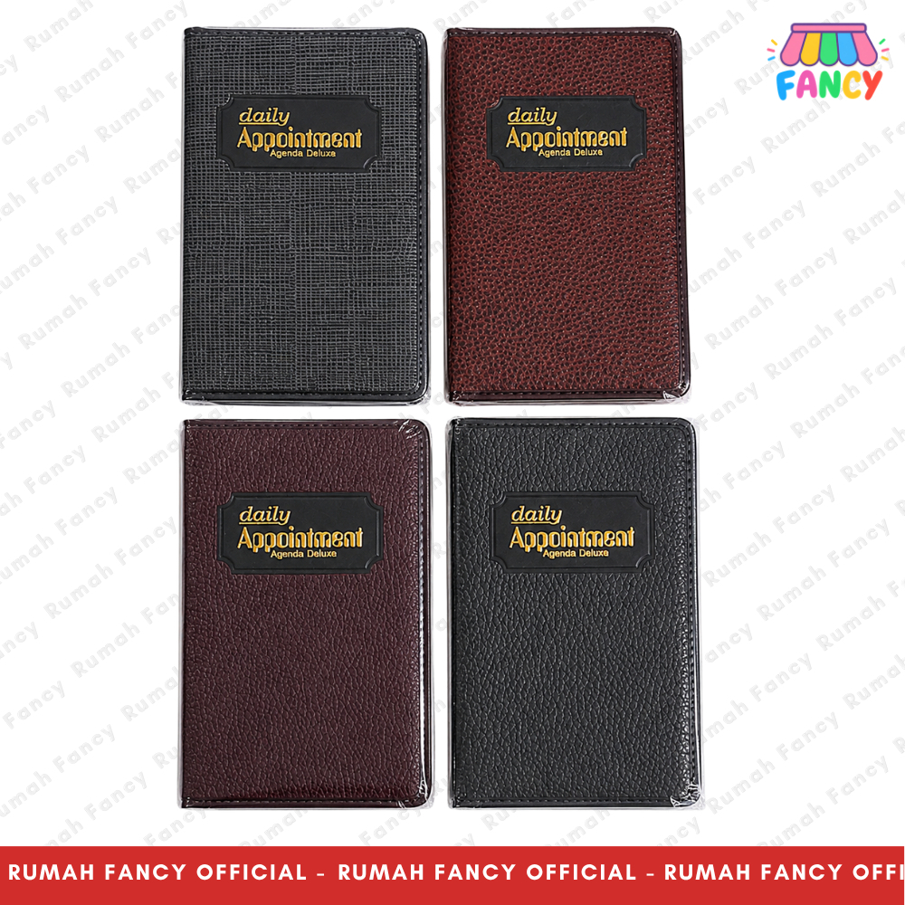 Buku Notes Catatan Agenda Prioritas Kerja Deluxe / Agenda Daily Appointment Resleting