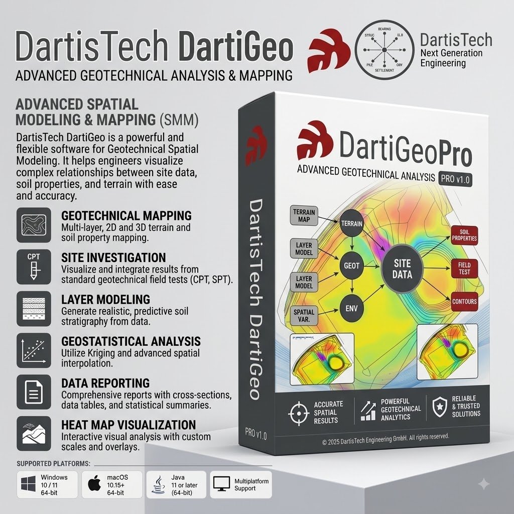 DartisTech DartiGeo V1 | geoteknik/geologi