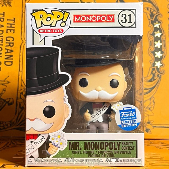 Funko Pop Retro Toys: Mr Monopoly Beauty Contest #31 | Funko Shop