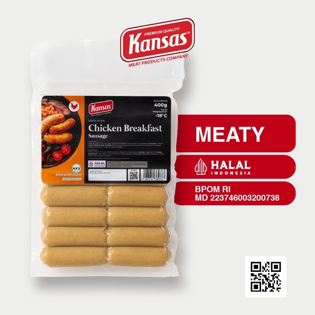 Smoked Sausage Kansas/ Smoked Chicken Sausage Kansas - 400