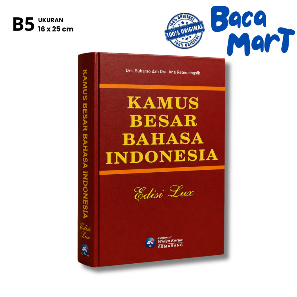 KBBI Kamus Besar Bahasa Indonesia Edisi Lux Hard Cover Penerbit Widya Karya