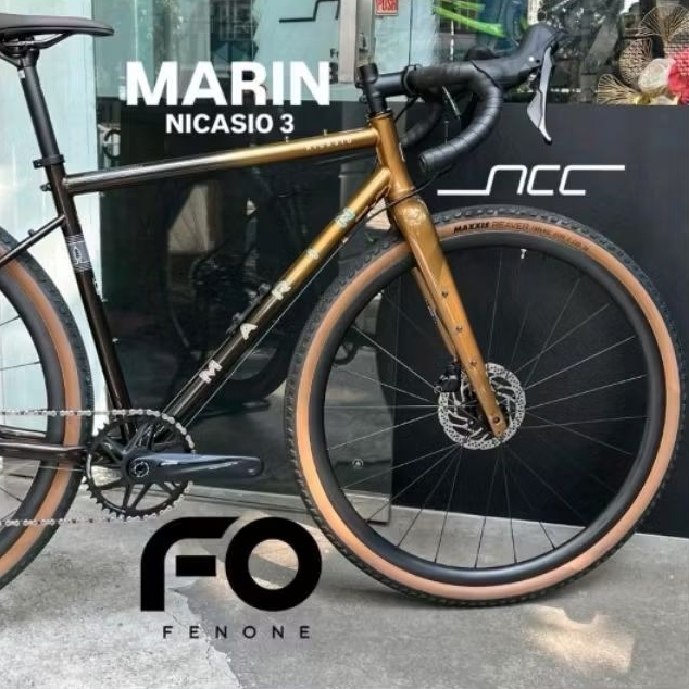 MARIN NICASIO 3 BROWN 54 FULL BIKE GRAVEL BIKE SEPEDA GRAVEL MARIN SIZE 54